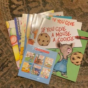 6 Laura Numeroff books w/audio cd for all 6